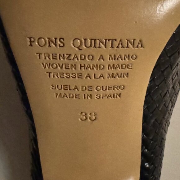 Pons Quintana Woven Leather Heels - Picture 6 of 6